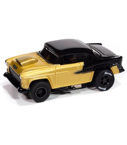 Amazon.com: Auto World Xtraction 1955 Chevy Bel Air (Yellow/White